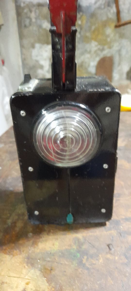 Torcia Antica Segnaletica Ferrovia dello Stato