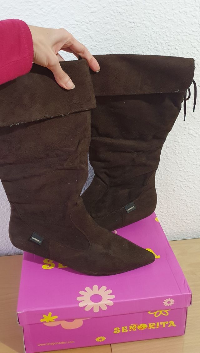 Botas caña alta