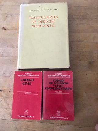 Instituciones de derecho mercantil y otros 
