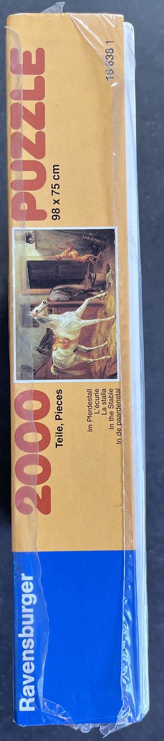 Puzzle 2000 Ravensburger - Im Pferdestall