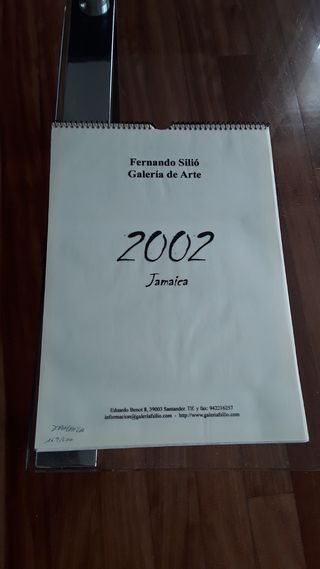 obra gráfica  Jamaica calendario