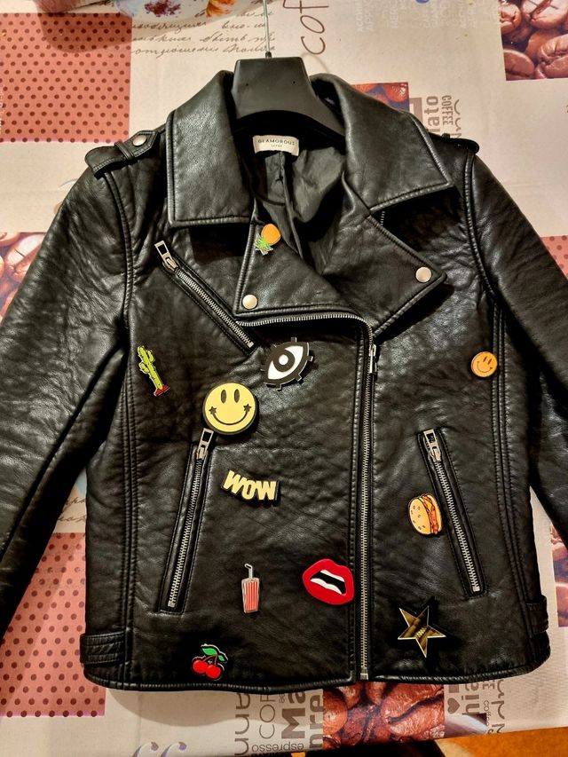 giubbotto simil-pelle Glamorous tg.L