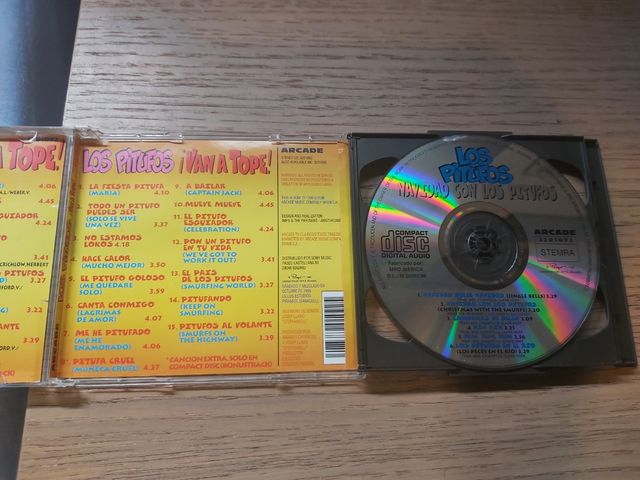 CD los pitufos