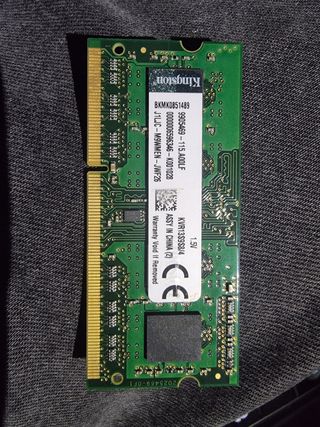 Memoria Ram portatil 2x4GB 8GB