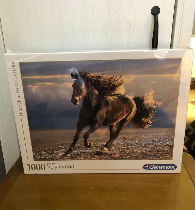Puzzle Clementoni Caballo Libre de 1,000 Piezas