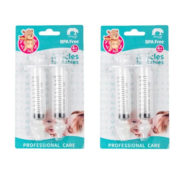 Jeringas de lavado nasal infantil