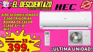 AIRE ACONDICIONADO HEC 3000 FRIGORIAS