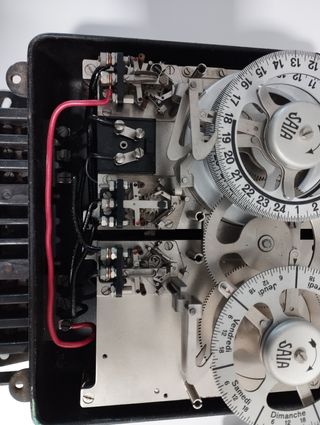 Antiguo temporizador industrial