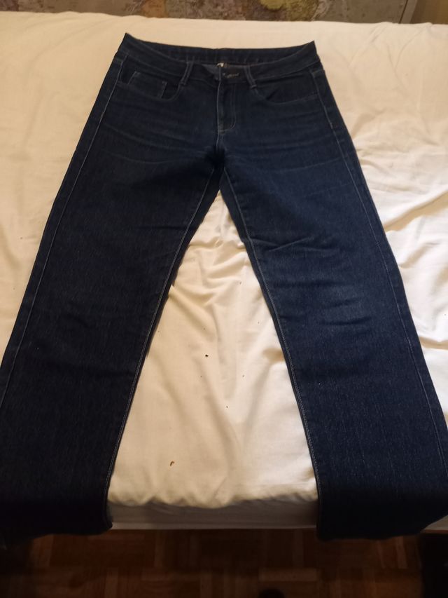 TRES PANTALONES VAQUEROS - TALLA M - MUJER