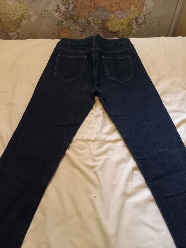 TRES PANTALONES VAQUEROS - TALLA M - MUJER