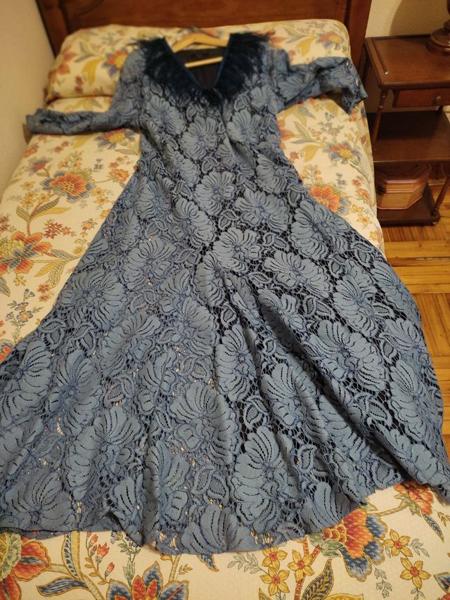 Vestido ceremonia encaje