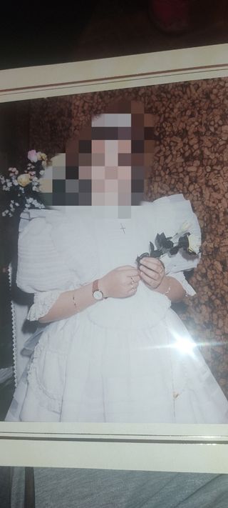 vestido comunión niña