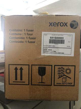 Fusor Xerox  DC240 / DC250 / workcentre 7655 7665