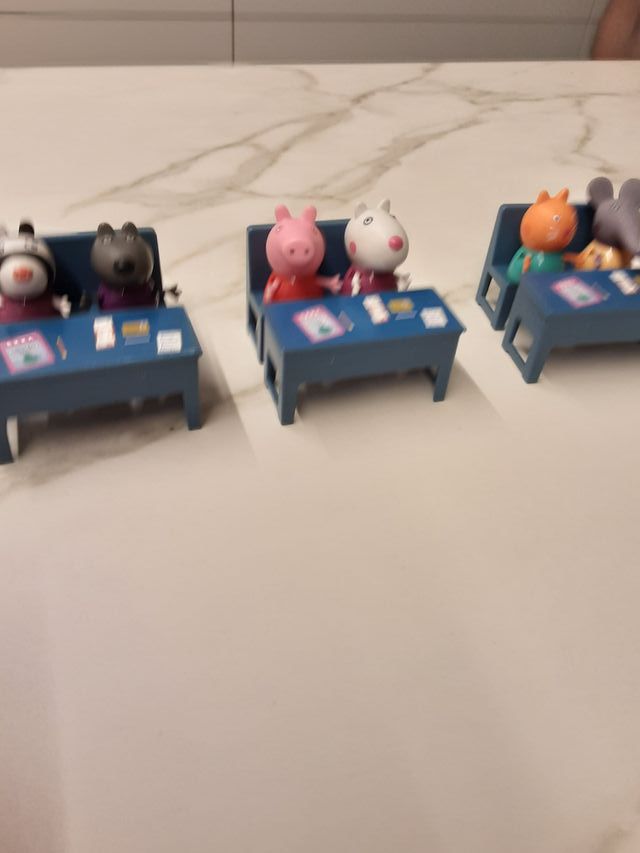 Peppa pig escuela