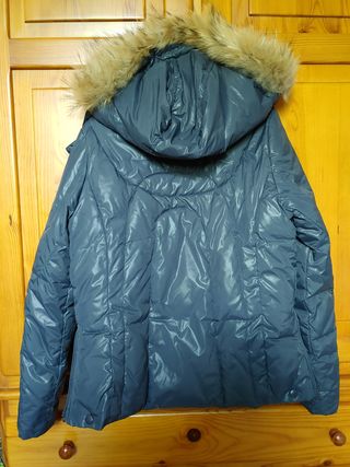 Cazadora entallada azul marino