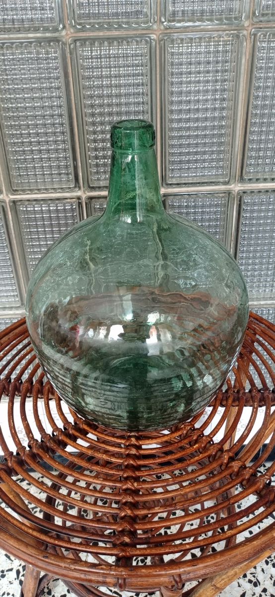 botella antigua damajuana