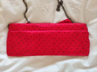 tocado y bolso de fiesta