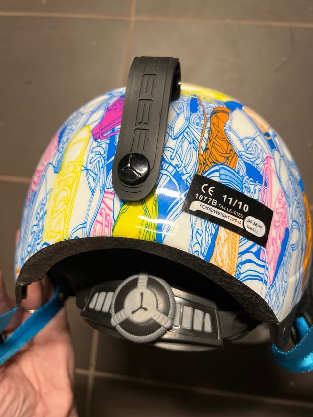 CEBE CASCO FANTASIA SCARPE	TG.S -54- 56 CM