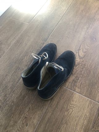 Botines azules 
