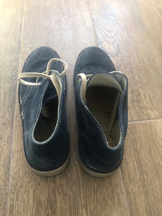 Botines azules 