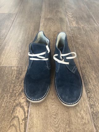 Botines azules 