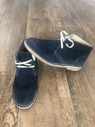Botines azules 