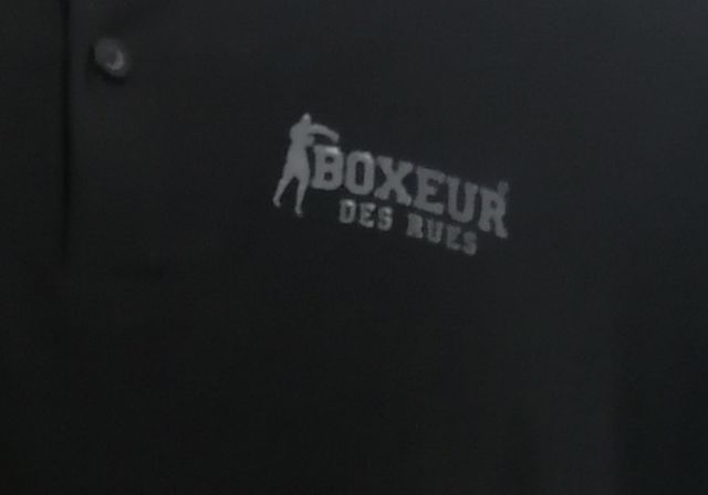Boxeur des Rues Maglietta t-shirt  nera tg XXL ela