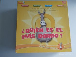 Juego quien es el más burro 