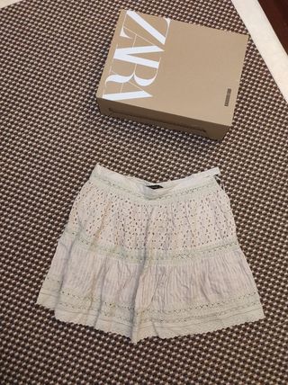 falda zara t.36