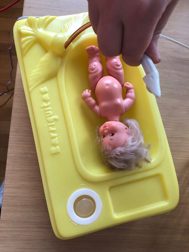 Conjunto de mobiliario de barriguitas