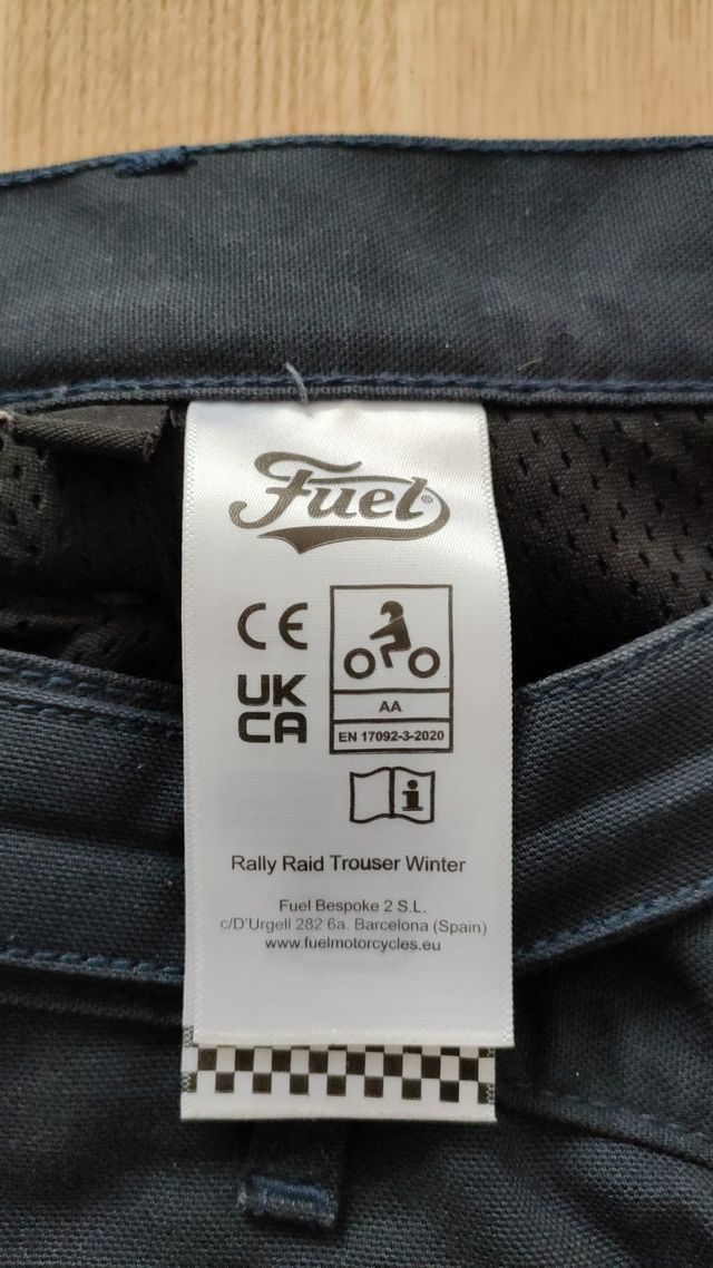 Pantalon de moto Fuel "Rally Raid Trouser Winter"