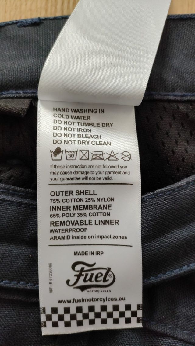 Pantalon de moto Fuel "Rally Raid Trouser Winter"