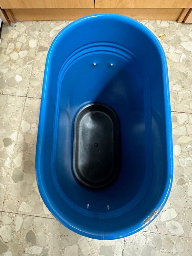 Paragüero color azul