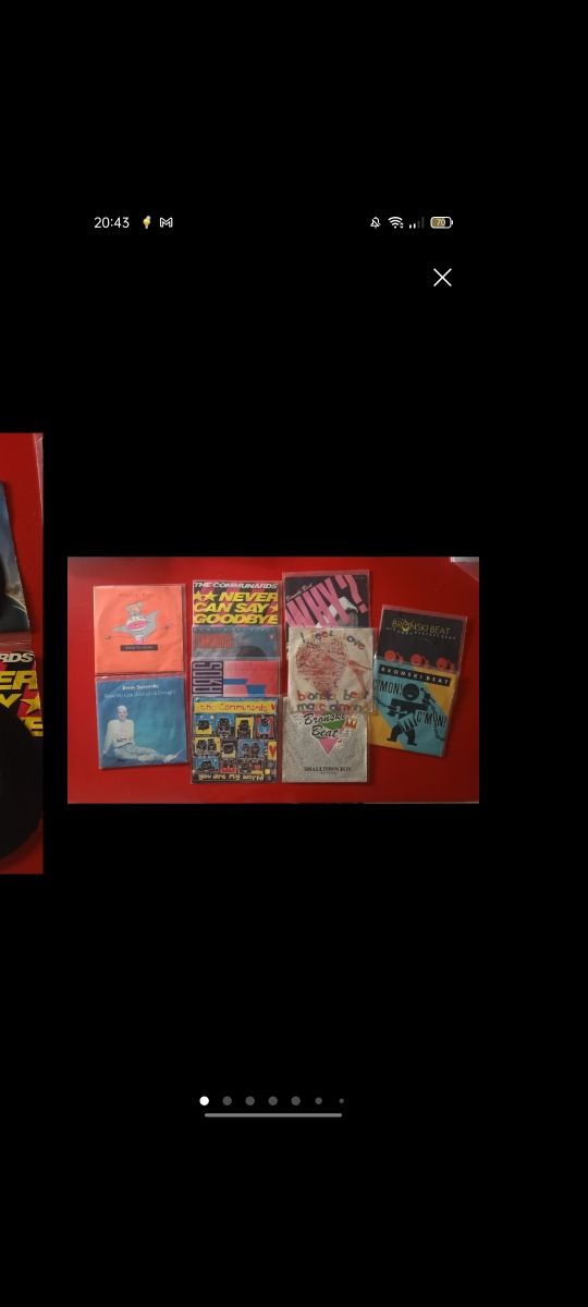 Lote 11 vinilos BRONSKI BEAT, COMMUNARDS...