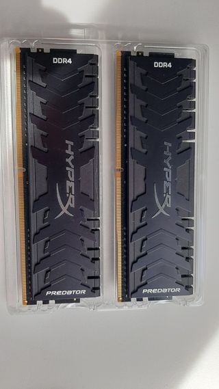 Memoria RAM Kingston DDR4 2x4GB