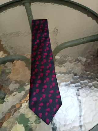 corbatas estampadas colores metálicos