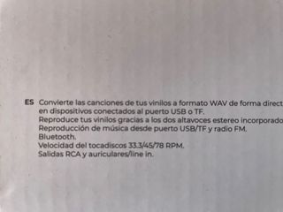 Tocadiscos Prixton