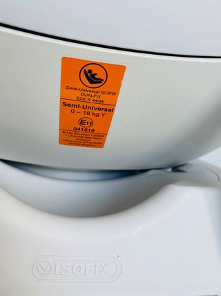 Silla Romer Dualfix grupo 0-1