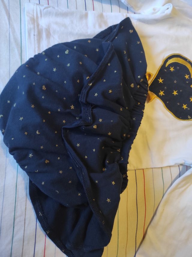 Conjunto niña 36 meses corazón y estrellas