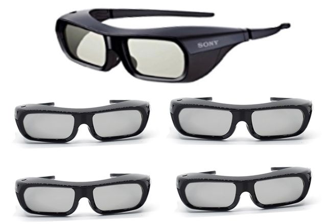 4 Gafas 3D de Obtulador Activo originales Sony.