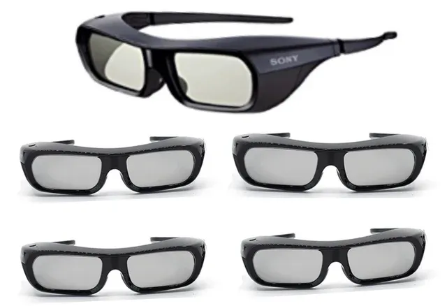 4 Gafas 3D de Obtulador Activo originales Sony.