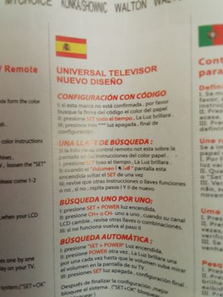 Mando para smart tv 