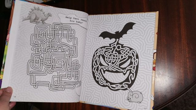 Libro de laberintos infantil. NUEVO sin usar.