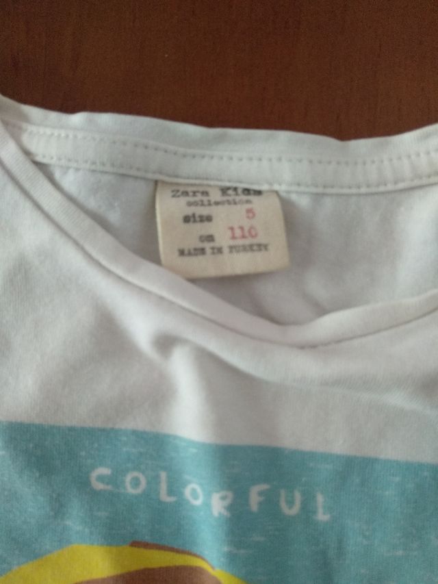 camiseta niña manga corta