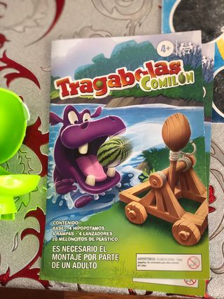 Juego de mesa tragabolas