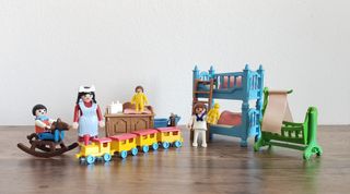 Habitación infantil victoriana de Playmobil