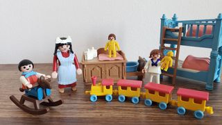 Habitación infantil victoriana de Playmobil