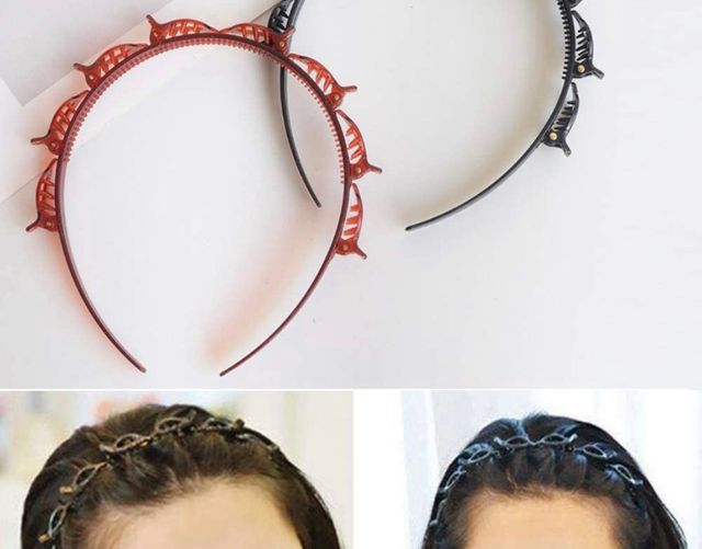 Cerchietto con mollette