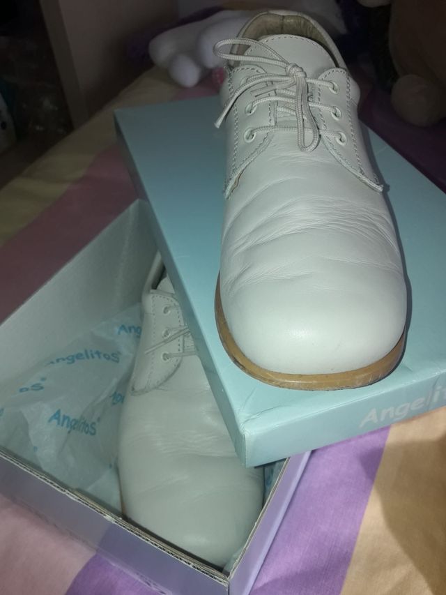 Zapatos comunión niño piel