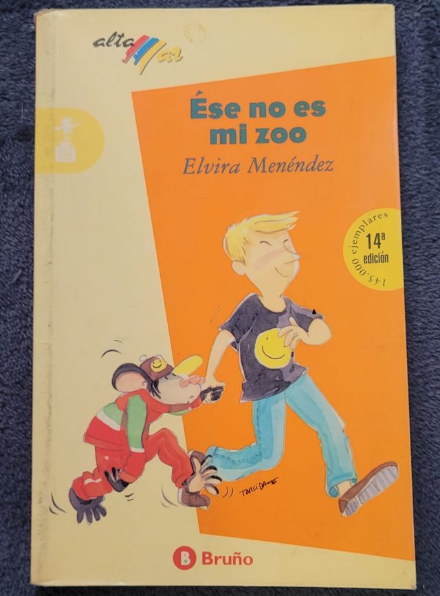 Libro: Ése no es mi zoo, Elvira Menéndez